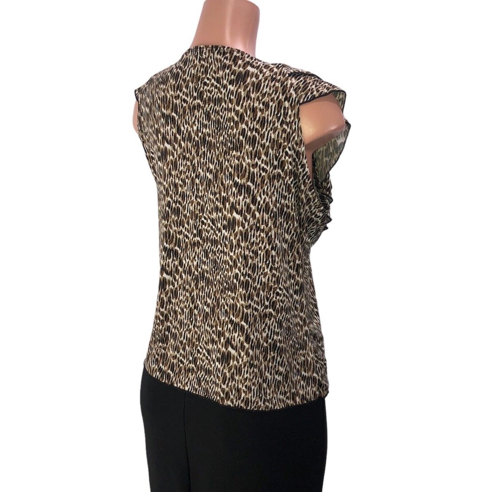 Suzie in the City, XL, Green, Business/Casual Sleeveless, Stretch, Shirt - Picture 6 of 11